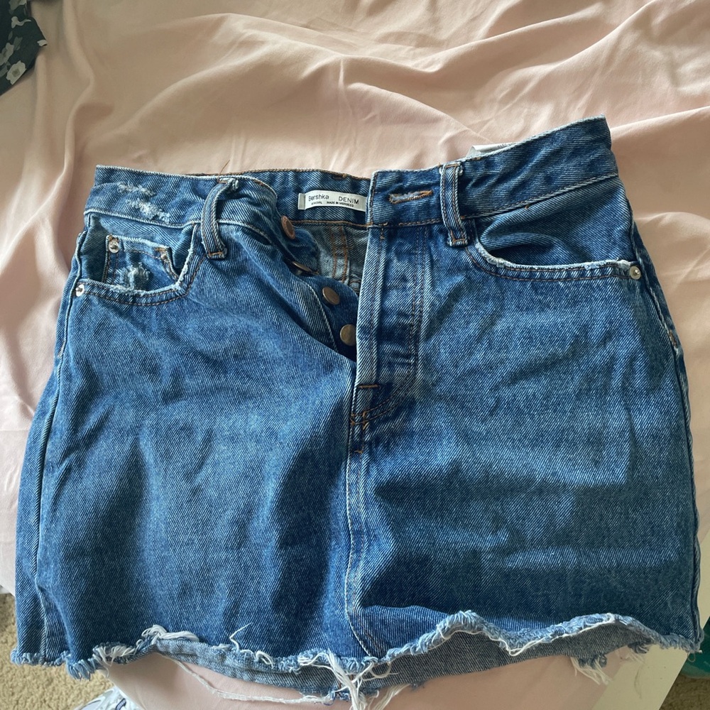 berska denim skirt
